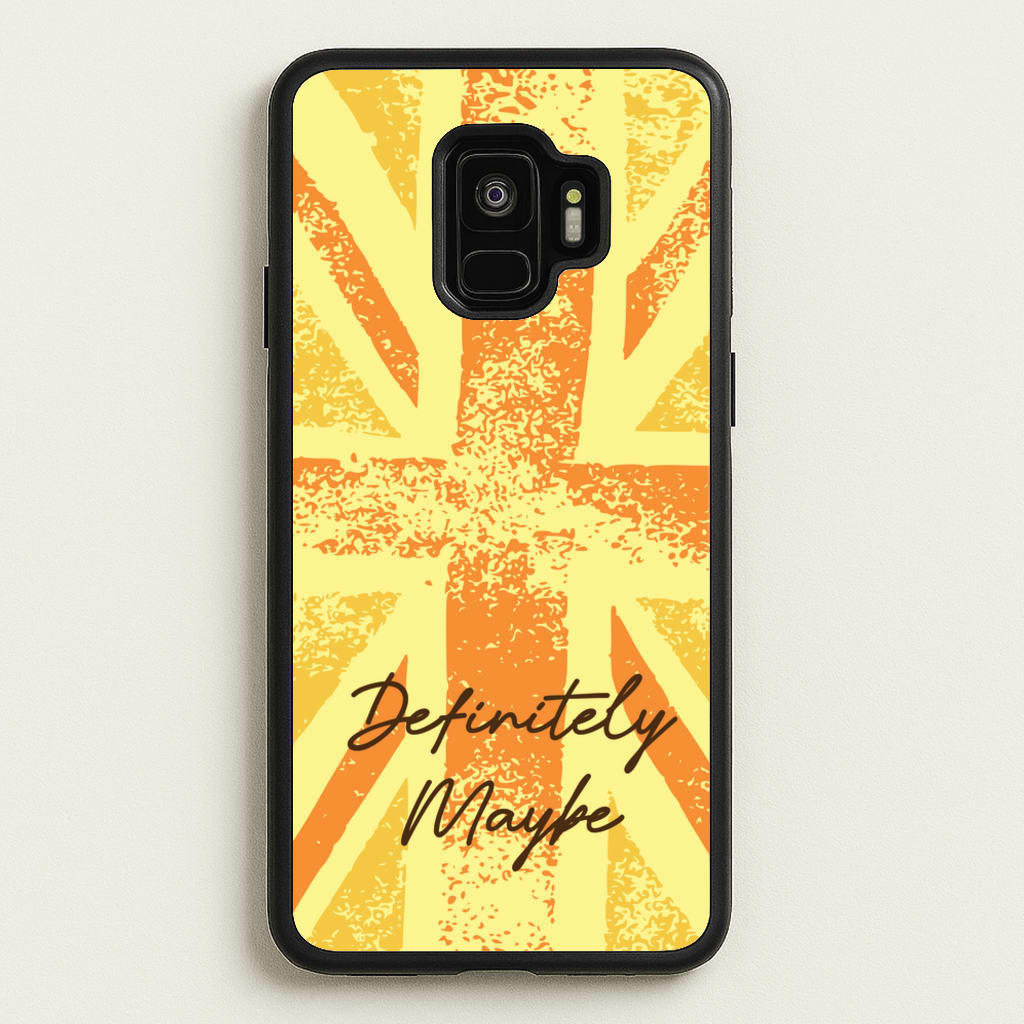Definitely Maybe - Oasis Phone Case for Galaxy S9