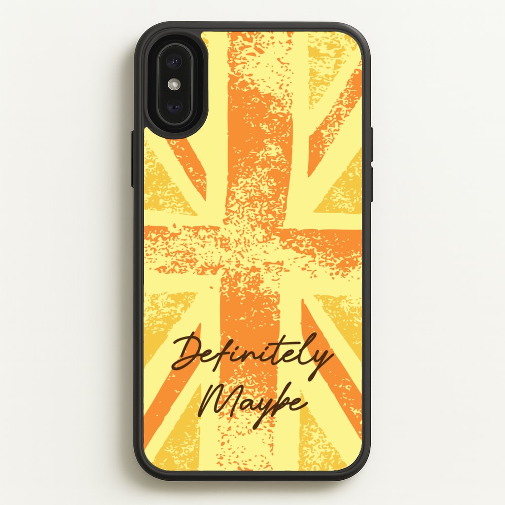 Definitely Maybe - Oasis Phone Case for iPhone XS Max