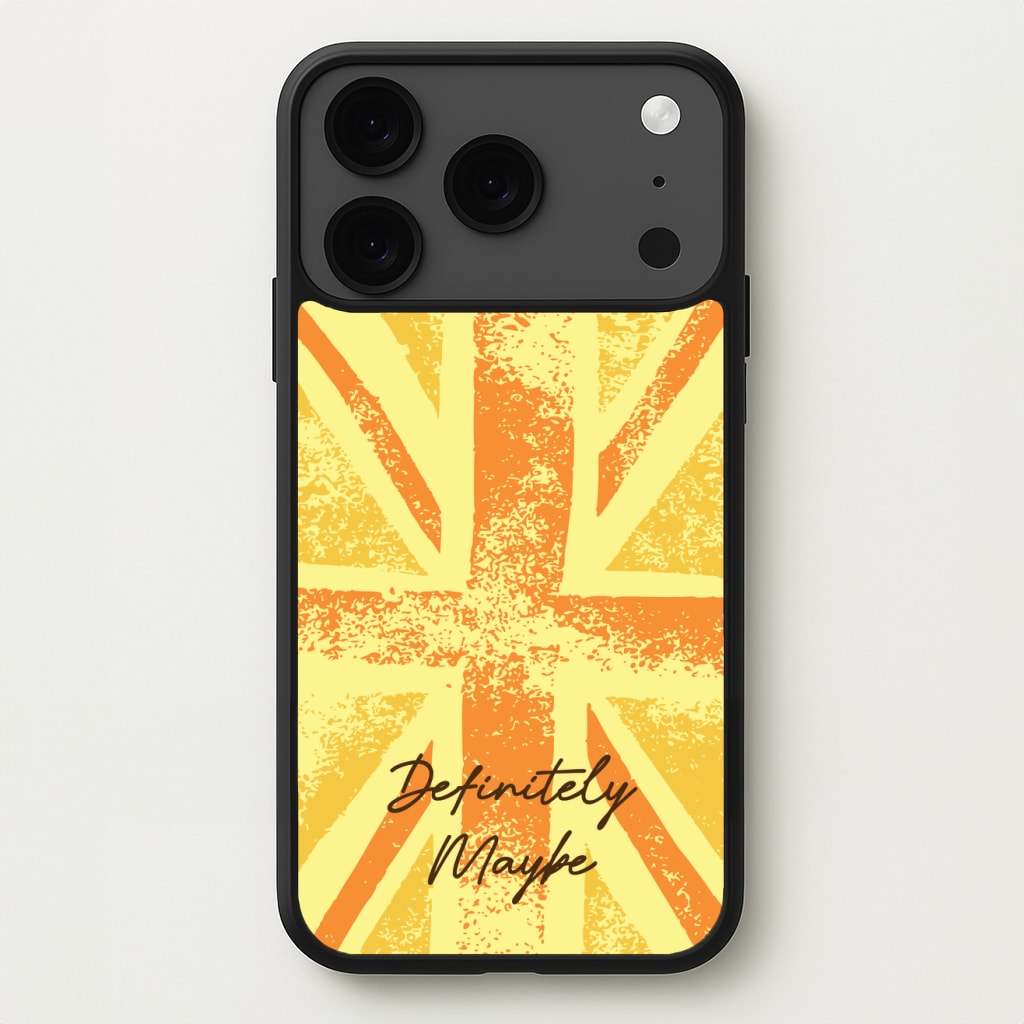Definitely Maybe Phone Case for iPhone 17 Pro Max