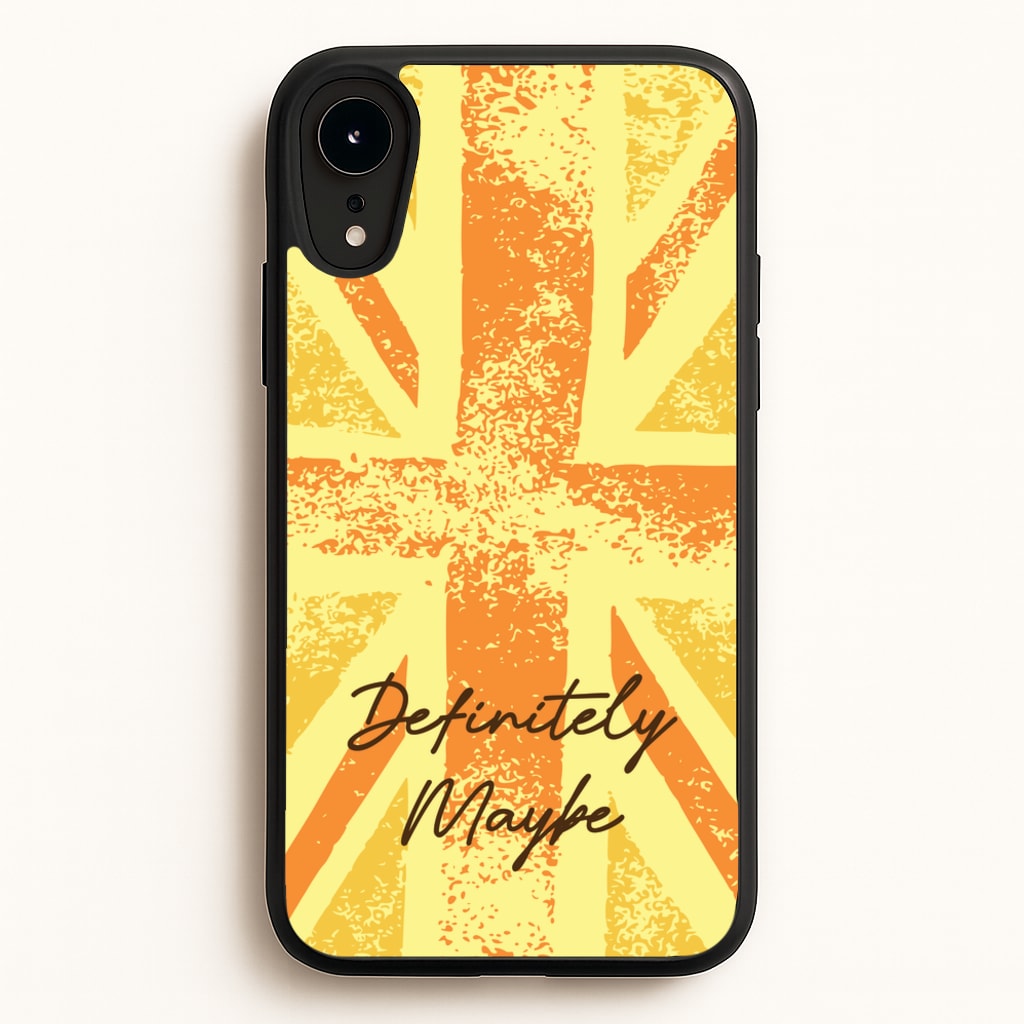 Definitely Maybe - Oasis Phone Case for iPhone XR