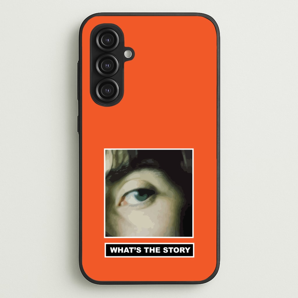 What's The Story Orange - Oasis Phone Case for Galaxy S23FE