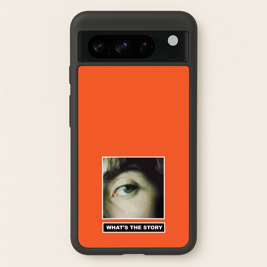 What's The Story Orange - Oasis Phone Case for Google Pixel 8 Pro