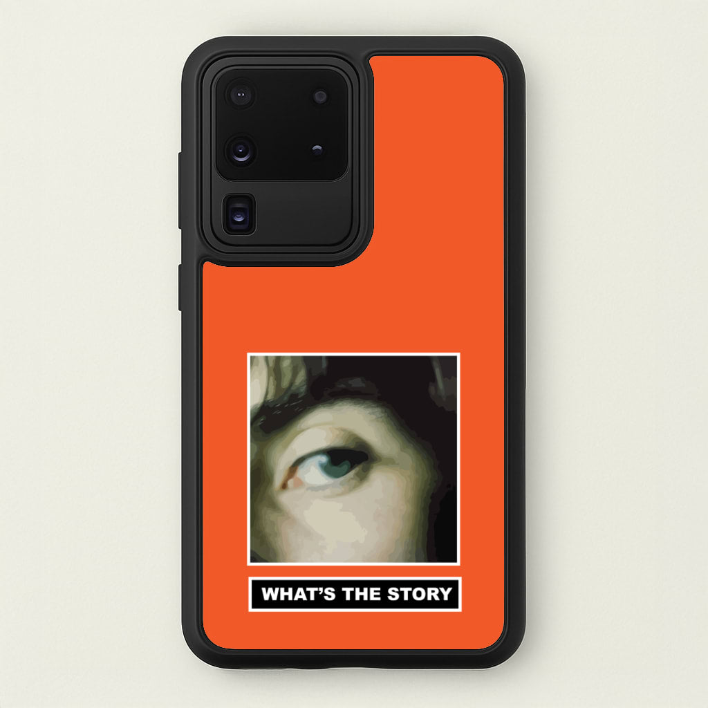 What's The Story Orange - Oasis Phone Case for Galaxy S20 Ultra