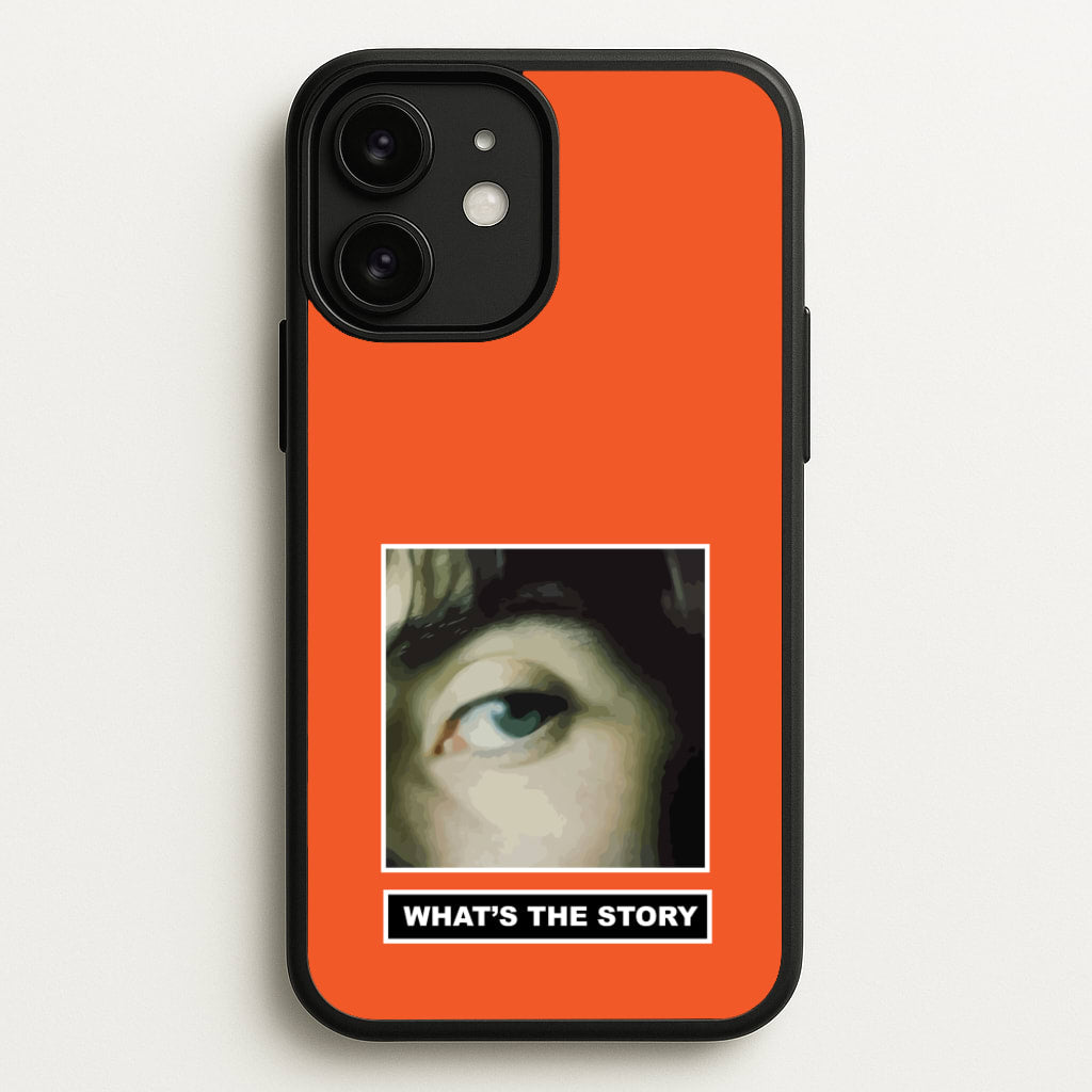 What's The Story Orange - Oasis Phone Case for iPhone 11