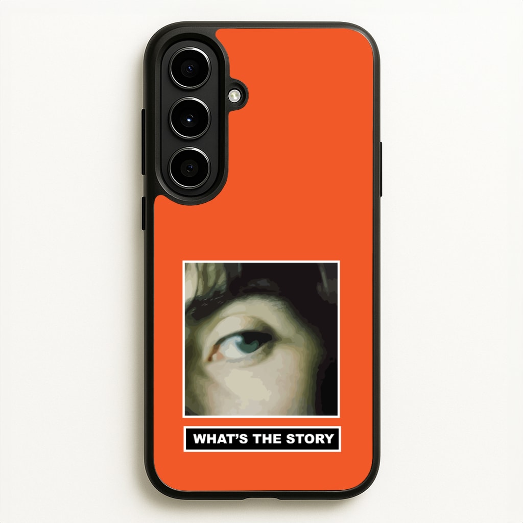 What's The Story Orange - Oasis Phone Case for Galaxy A56