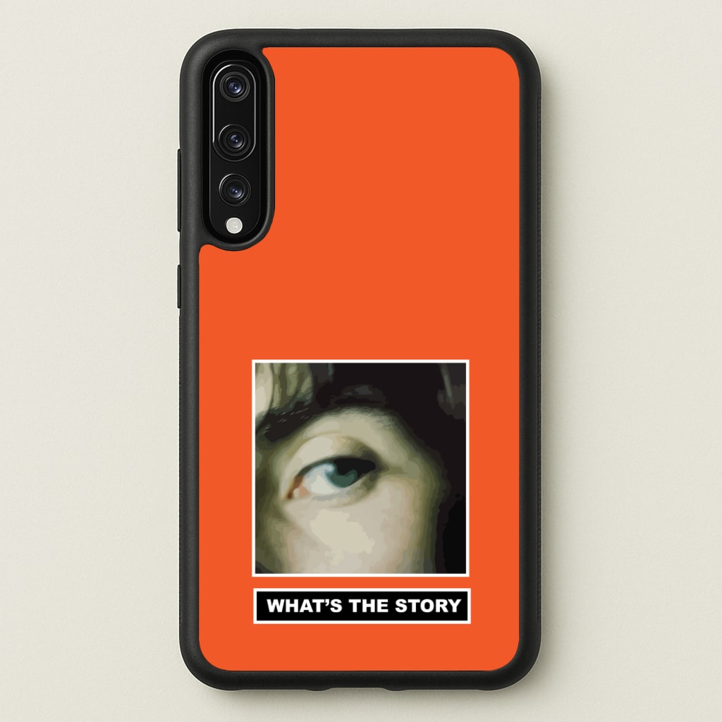 What's The Story Orange - Oasis Phone Case for Huawei P20 Pro