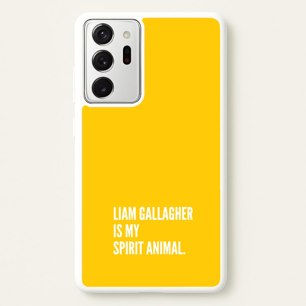 Liam Is My Spirit Animal - Oasis Phone Case for Galaxy Note 20 Ultra