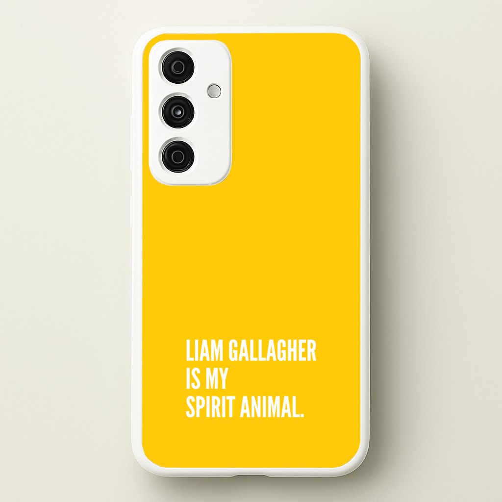 Liam Is My Spirit Animal - Oasis Phone Case for Galaxy A35