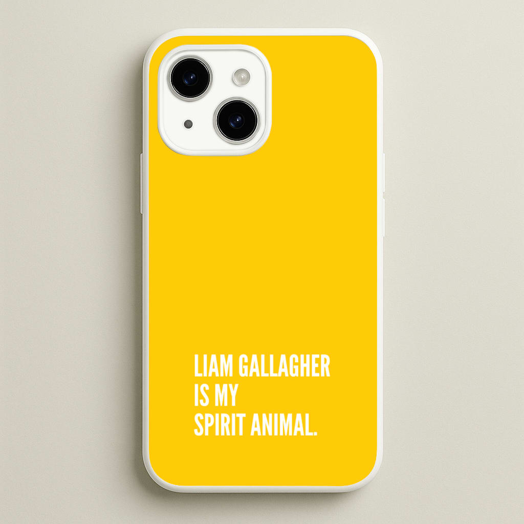 Liam Is My Spirit Animal - Oasis Phone Case for iPhone 14