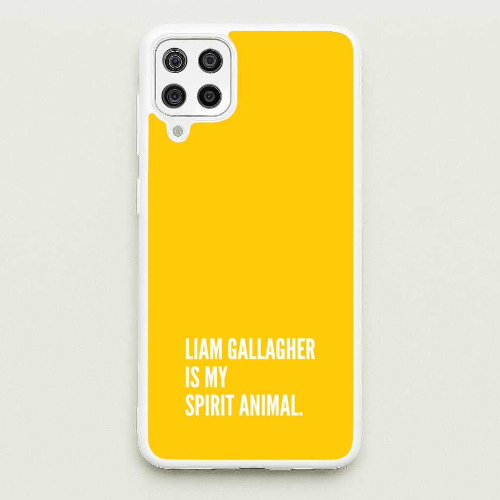 Liam Is My Spirit Animal - Oasis Phone Case for Galaxy A12
