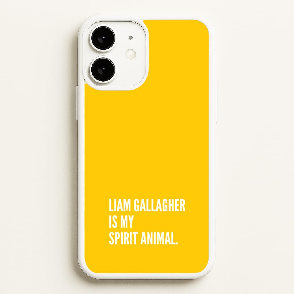 Liam Is My Spirit Animal - Oasis Phone Case for iPhone 11