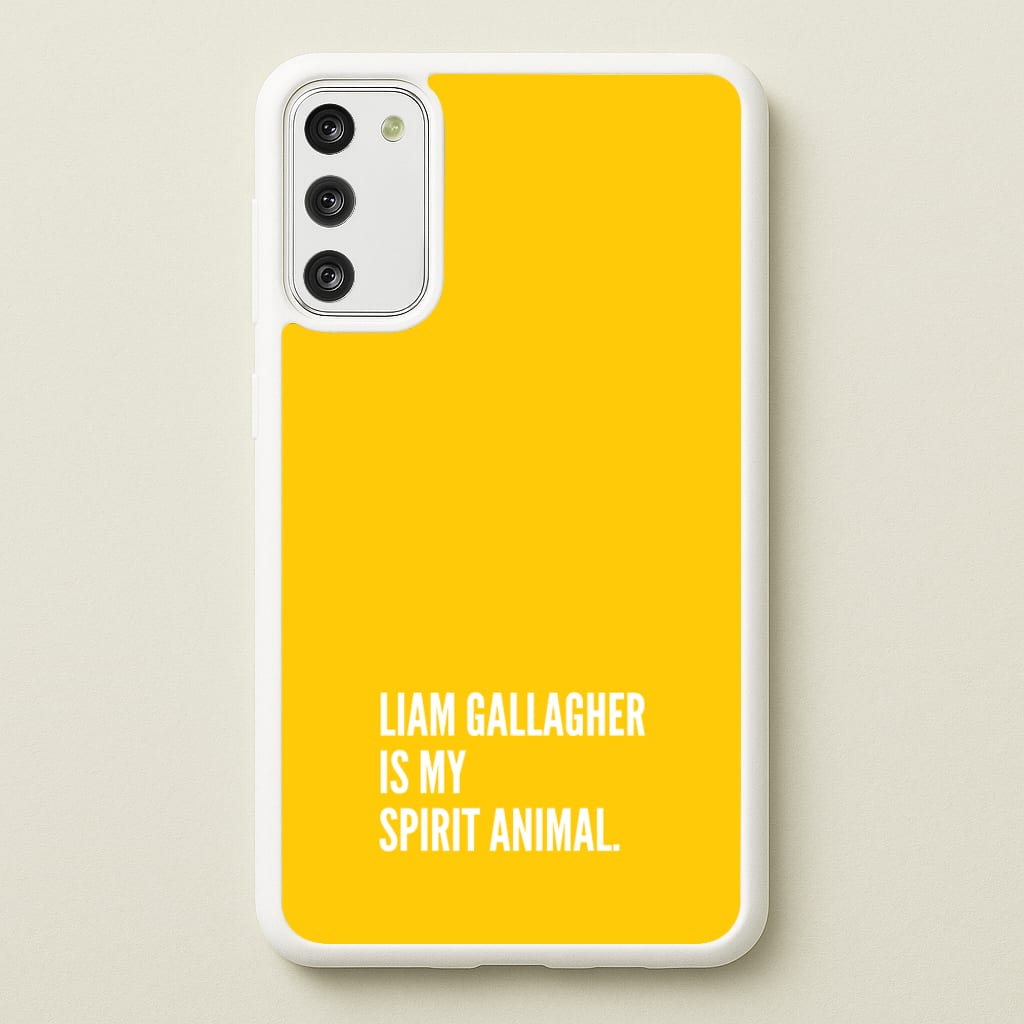 Liam Is My Spirit Animal - Oasis Phone Case for Galaxy S20