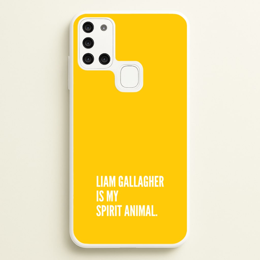 Liam Is My Spirit Animal - Oasis Phone Case for Galaxy A21s