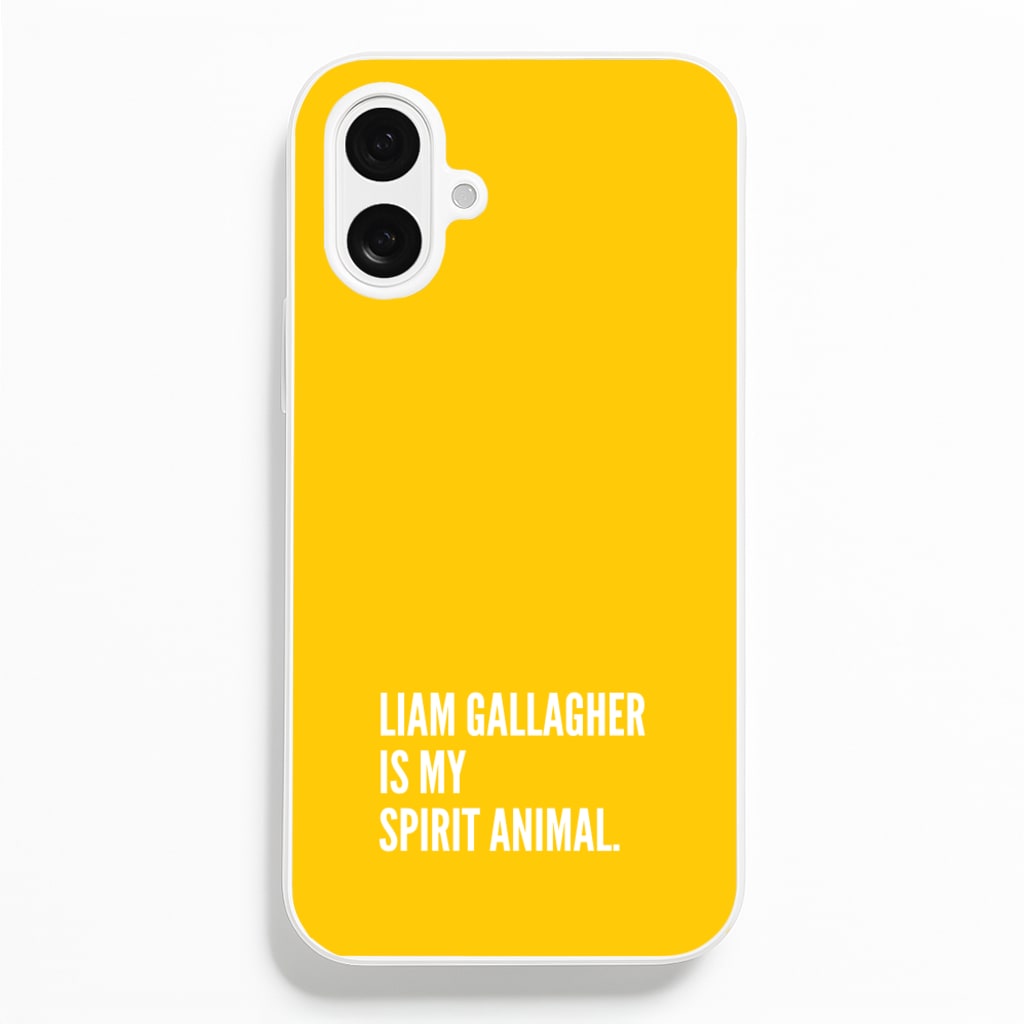 Liam Is My Spirit Animal - Oasis Phone Case for iPhone 16 Plus