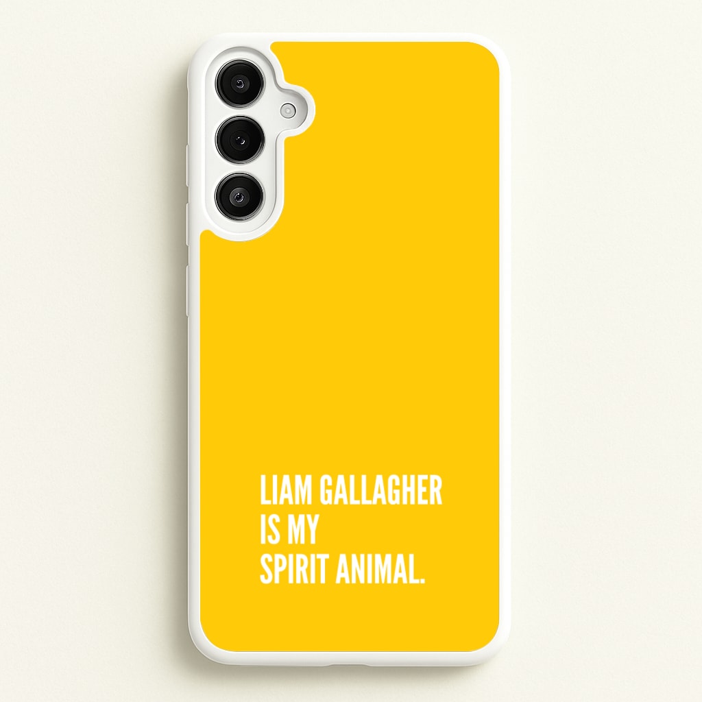 Liam Is My Spirit Animal - Oasis Phone Case for Galaxy A34