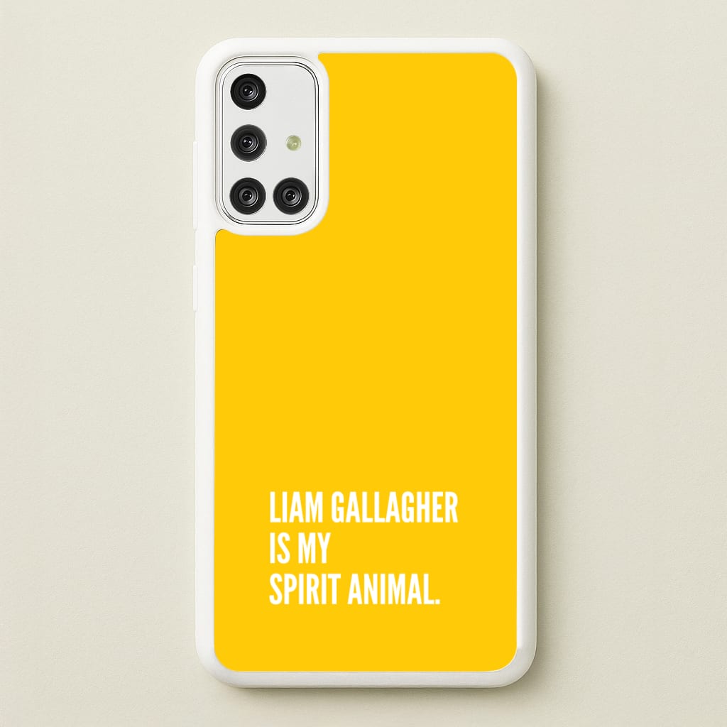 Liam Is My Spirit Animal - Oasis Phone Case for Galaxy A71