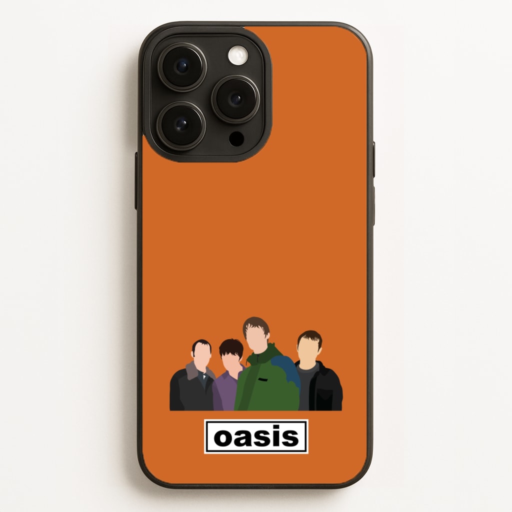 Rock Band Members - Oasis Phone Case for iPhone 16 Pro Max