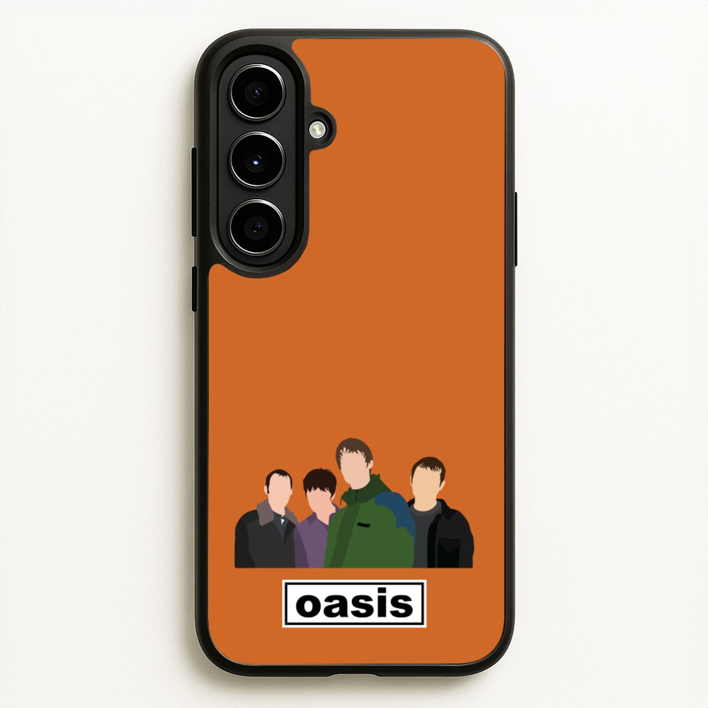 Rock Band Members - Oasis Phone Case for Galaxy A56