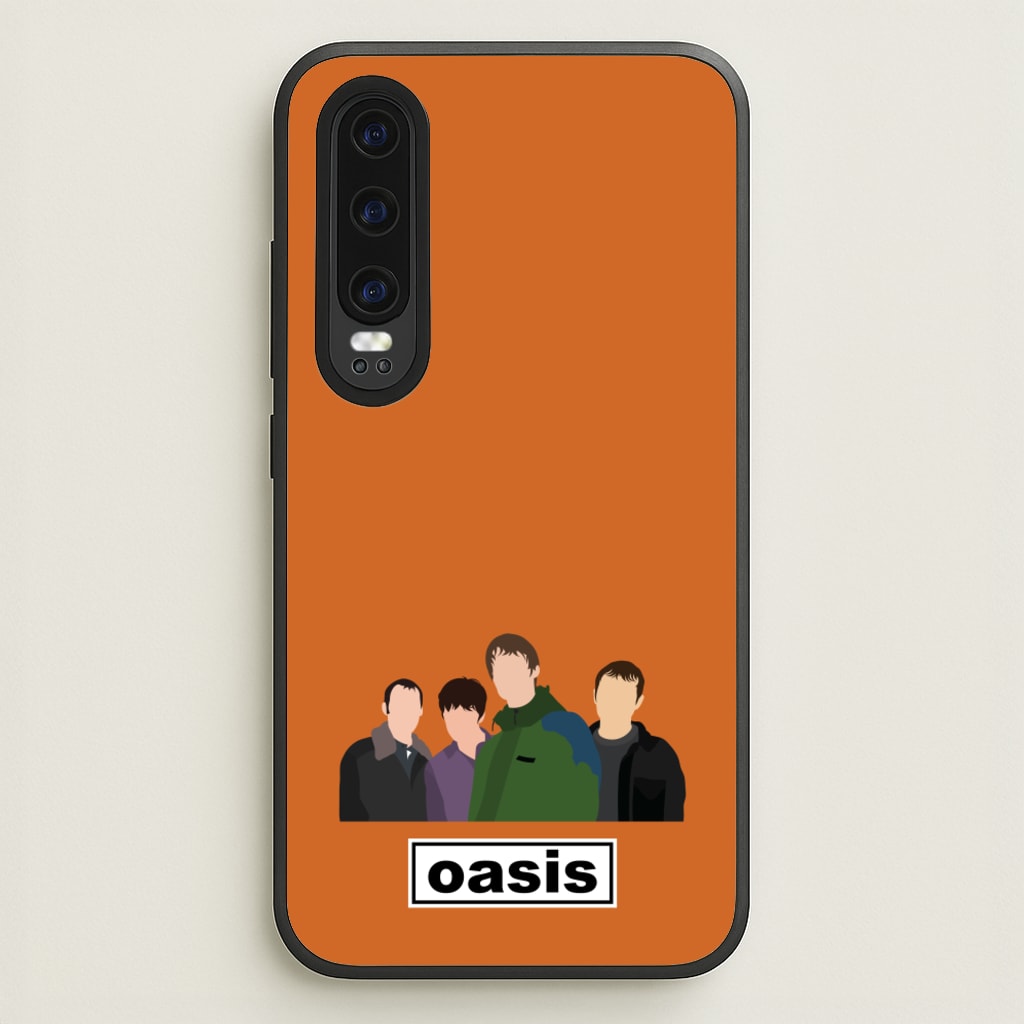 Rock Band Members - Oasis Phone Case for Huawei P30