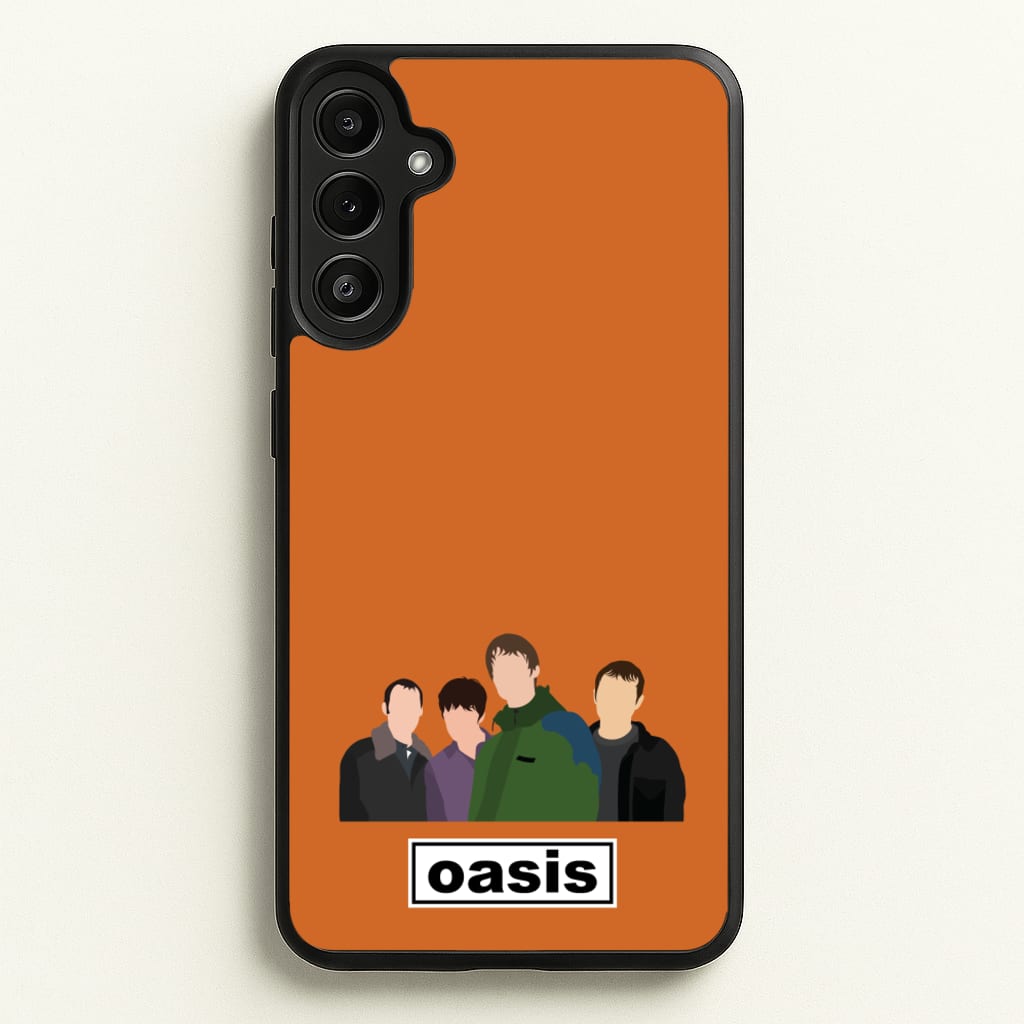 Rock Band Members - Oasis Phone Case for Galaxy A34