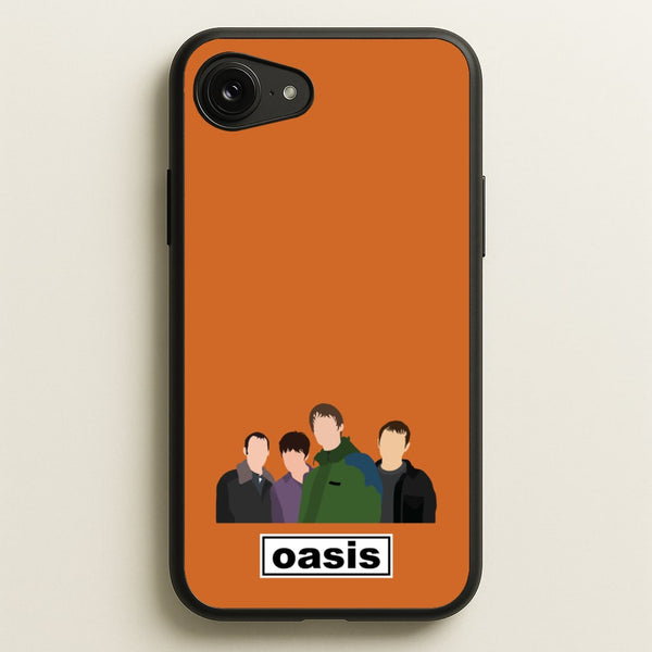 Rock Band Members - Oasis Phone Case for iPhone 16e