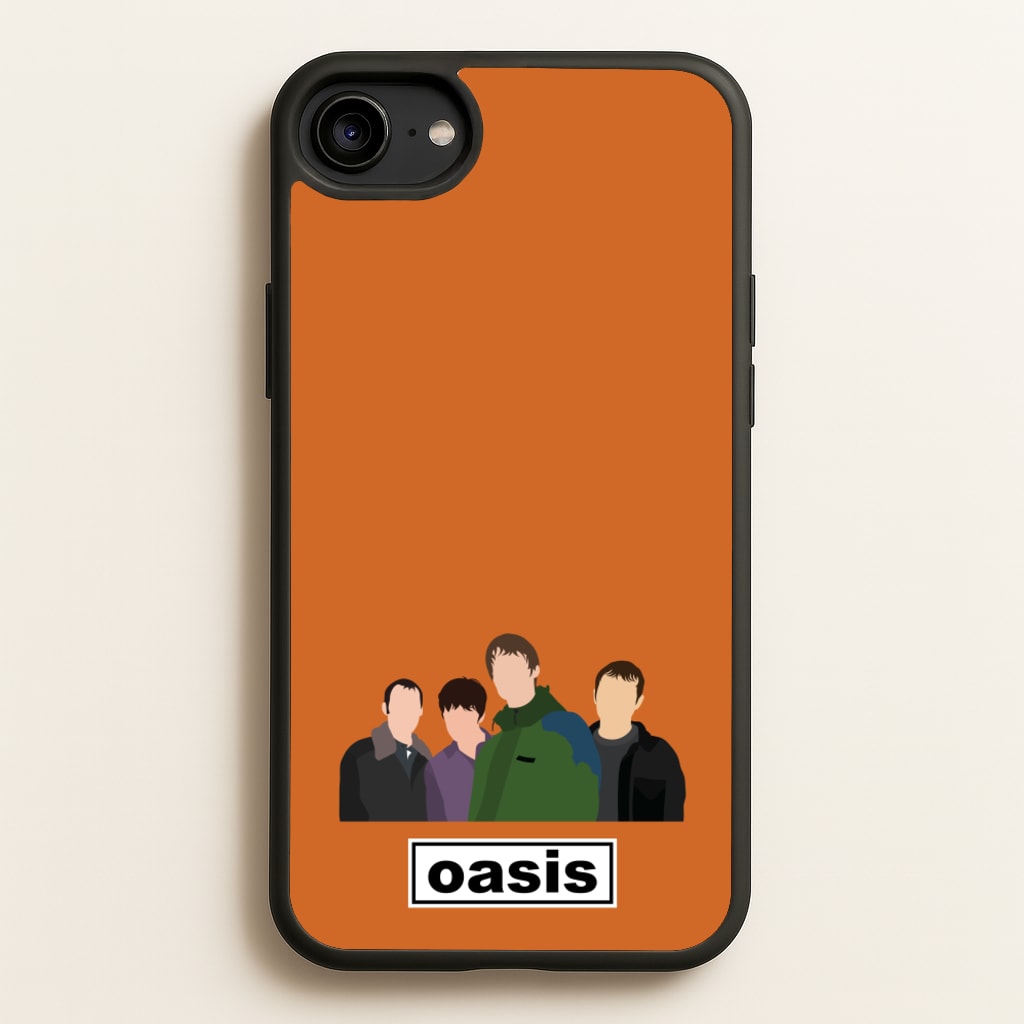 Rock Band Members - Oasis Phone Case for iPhone 6 / 7 / 8 / SE
