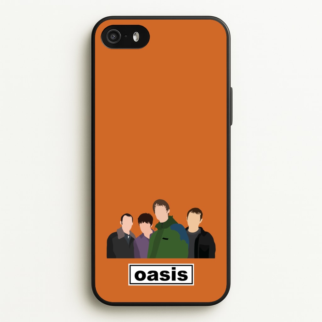 Rock Band Members - Oasis Phone Case for iPhone 5 / 5s / SE 2016