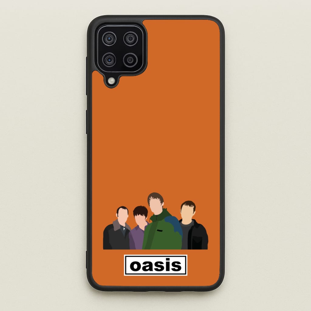 Rock Band Members - Oasis Phone Case for Galaxy A12