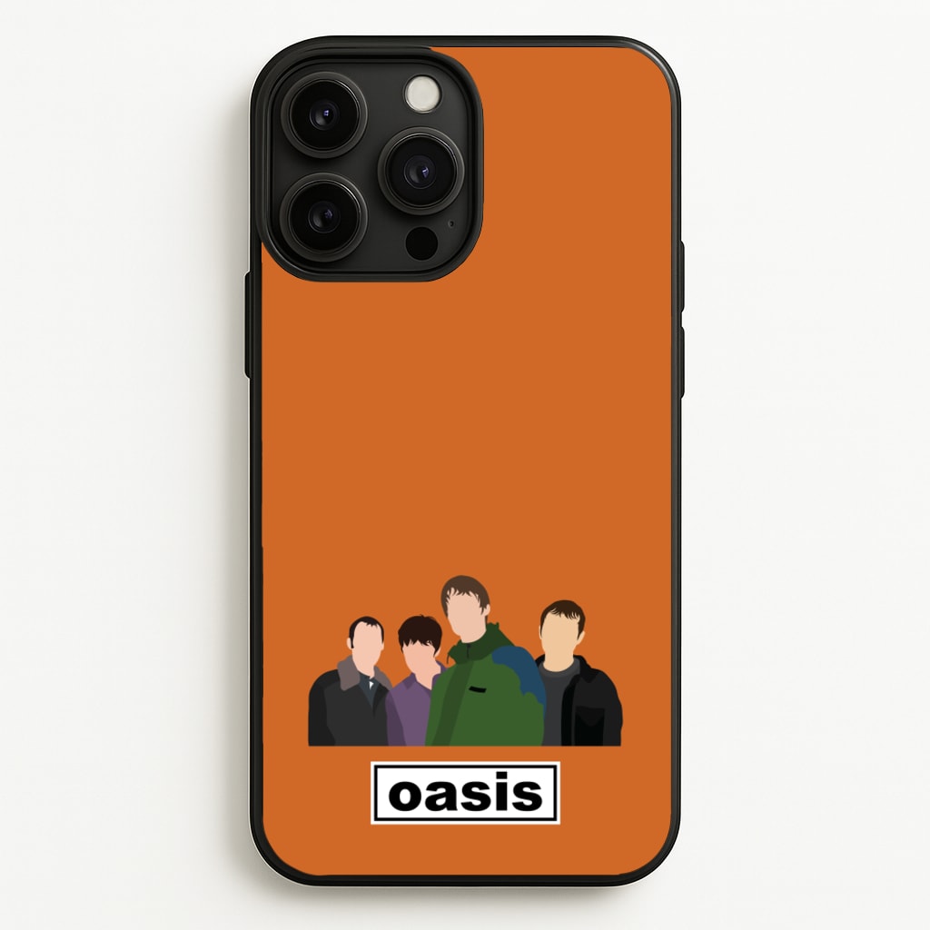 Rock Band Members - Oasis Phone Case for iPhone 13 Pro Max