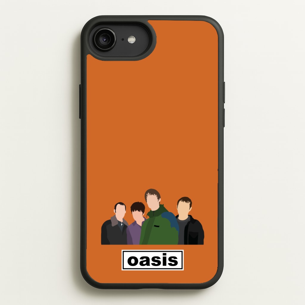 Rock Band Members - Oasis Phone Case for iPhone 6 Plus / 7 Plus / 8 Plus