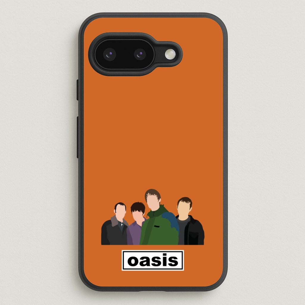 Rock Band Members - Oasis Phone Case for Google Pixel 9a