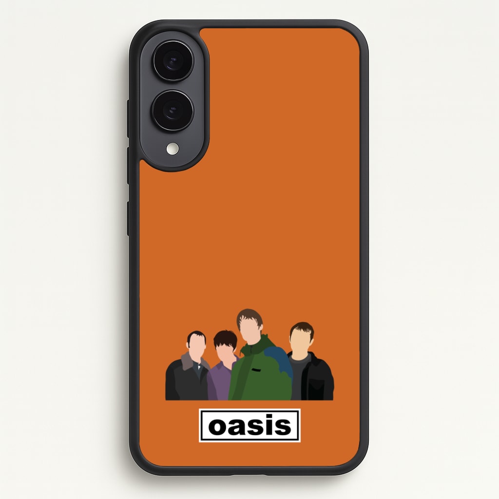 Rock Band Members - Oasis Phone Case for Galaxy S25 Edge