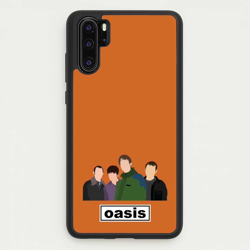 Rock Band Members - Oasis Phone Case for Huawei P30 Pro