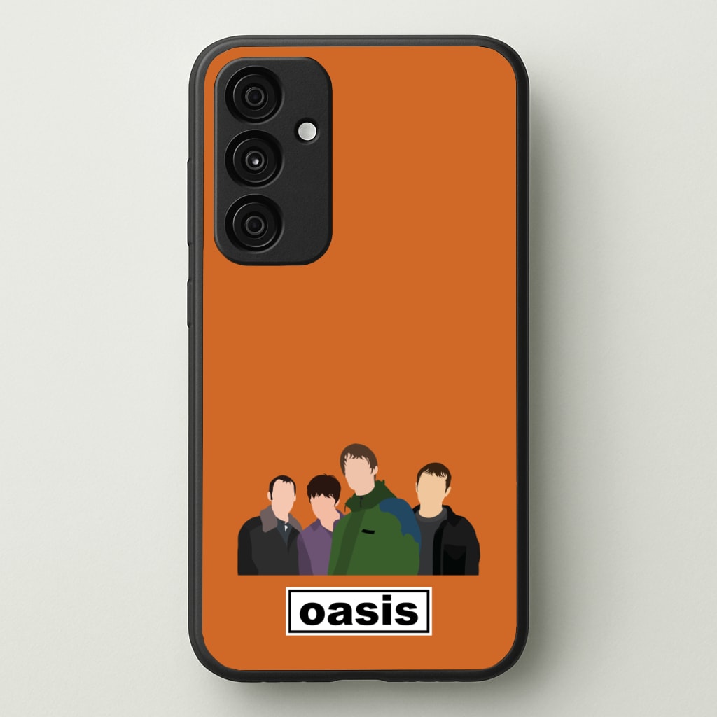Rock Band Members - Oasis Phone Case for Galaxy A55