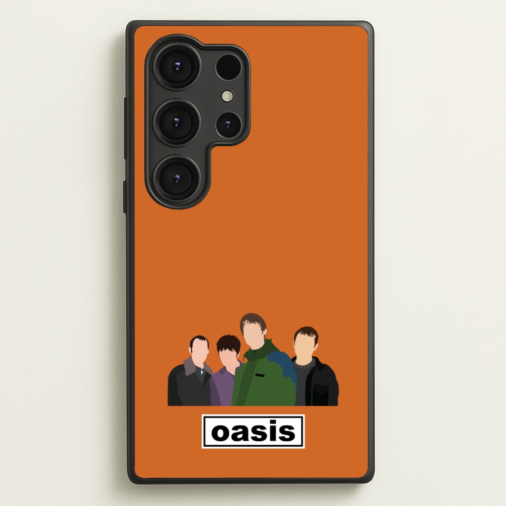 Rock Band Members - Oasis Phone Case for Galaxy S25 Ultra