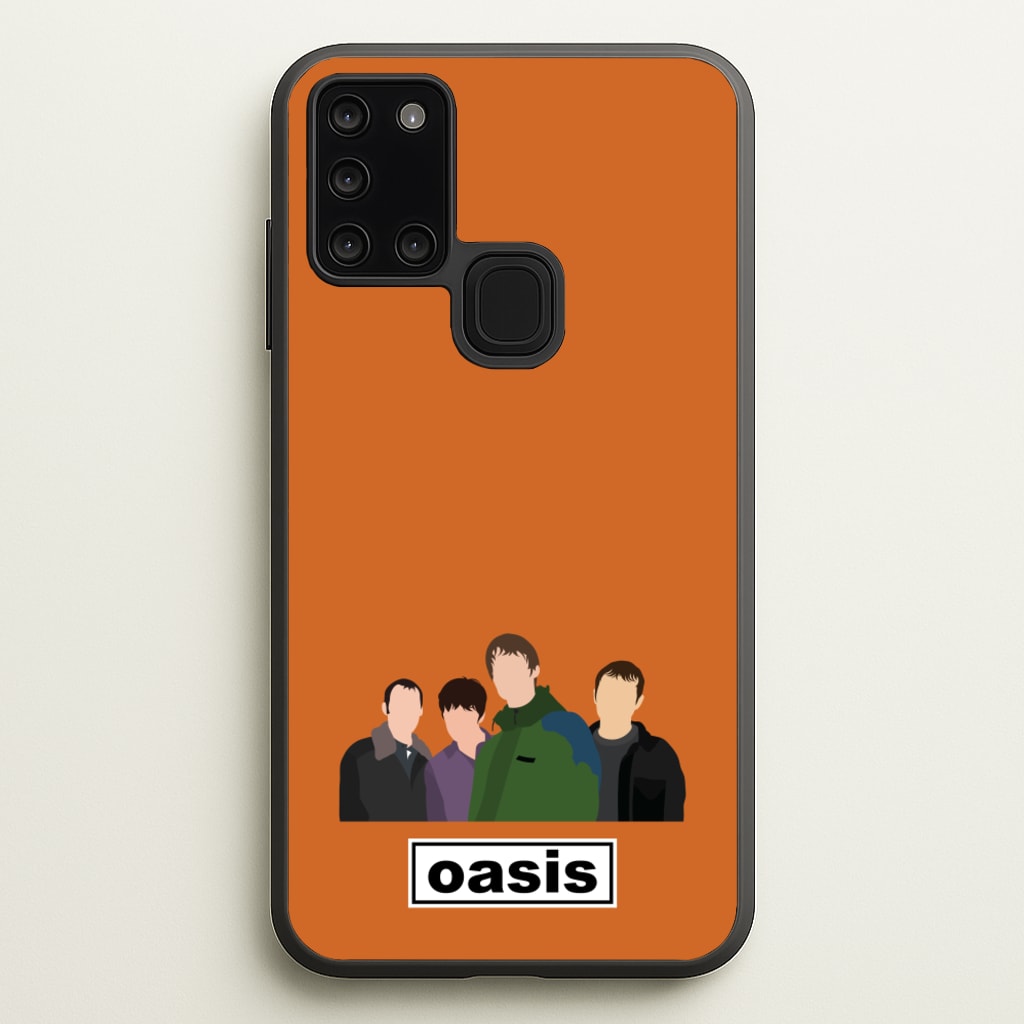 Rock Band Members - Oasis Phone Case for Galaxy A21s