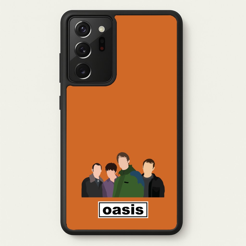 Rock Band Members - Oasis Phone Case for Galaxy Note 20 Ultra