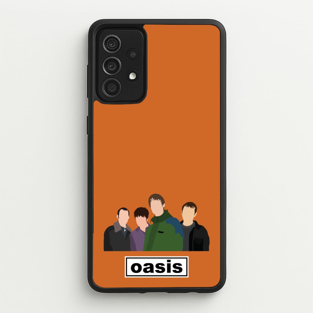 Rock Band Members - Oasis Phone Case for Galaxy A52 / A52s