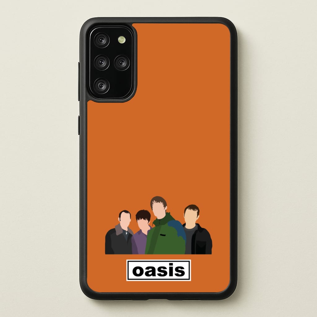 Rock Band Members - Oasis Phone Case for Galaxy S20 Plus