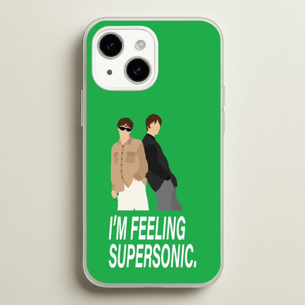 I'm Feeling Supersonic - Oasis Phone Case for iPhone 14 Plus