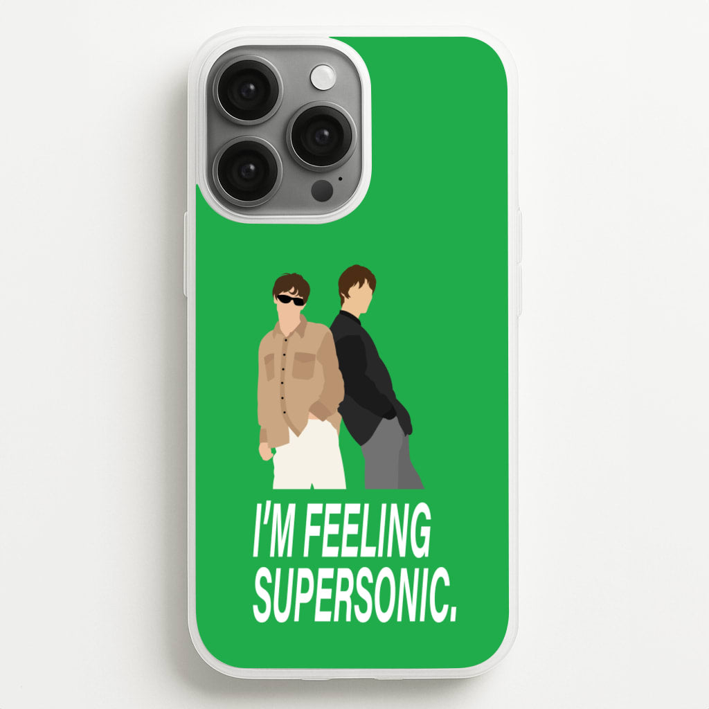 I'm Feeling Supersonic - Oasis Phone Case for iPhone 13 Pro Max