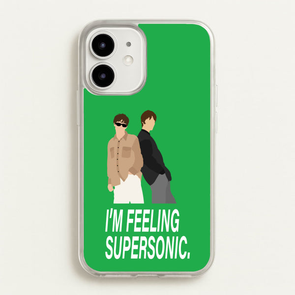 I'm Feeling Supersonic - Oasis Phone Case for iPhone 12 Mini
