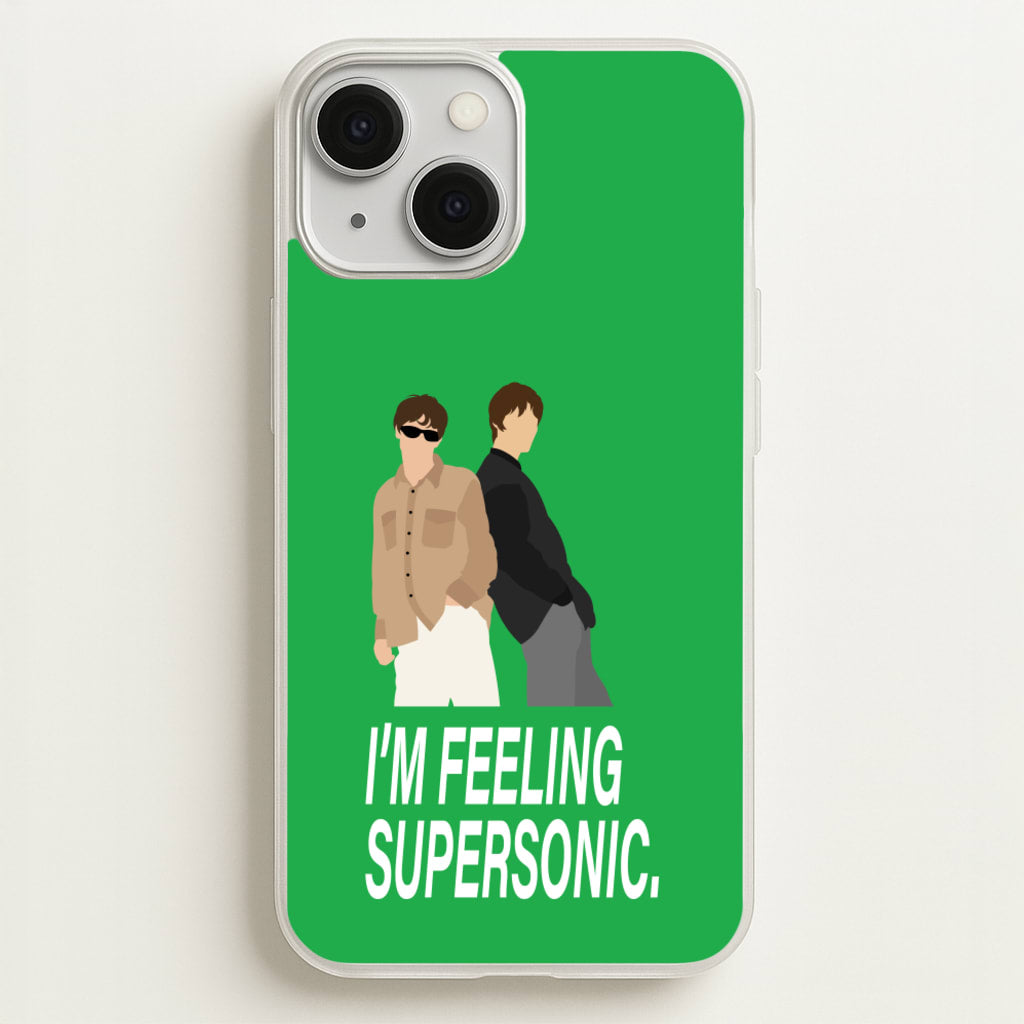 I'm Feeling Supersonic - Oasis Phone Case for iPhone 13