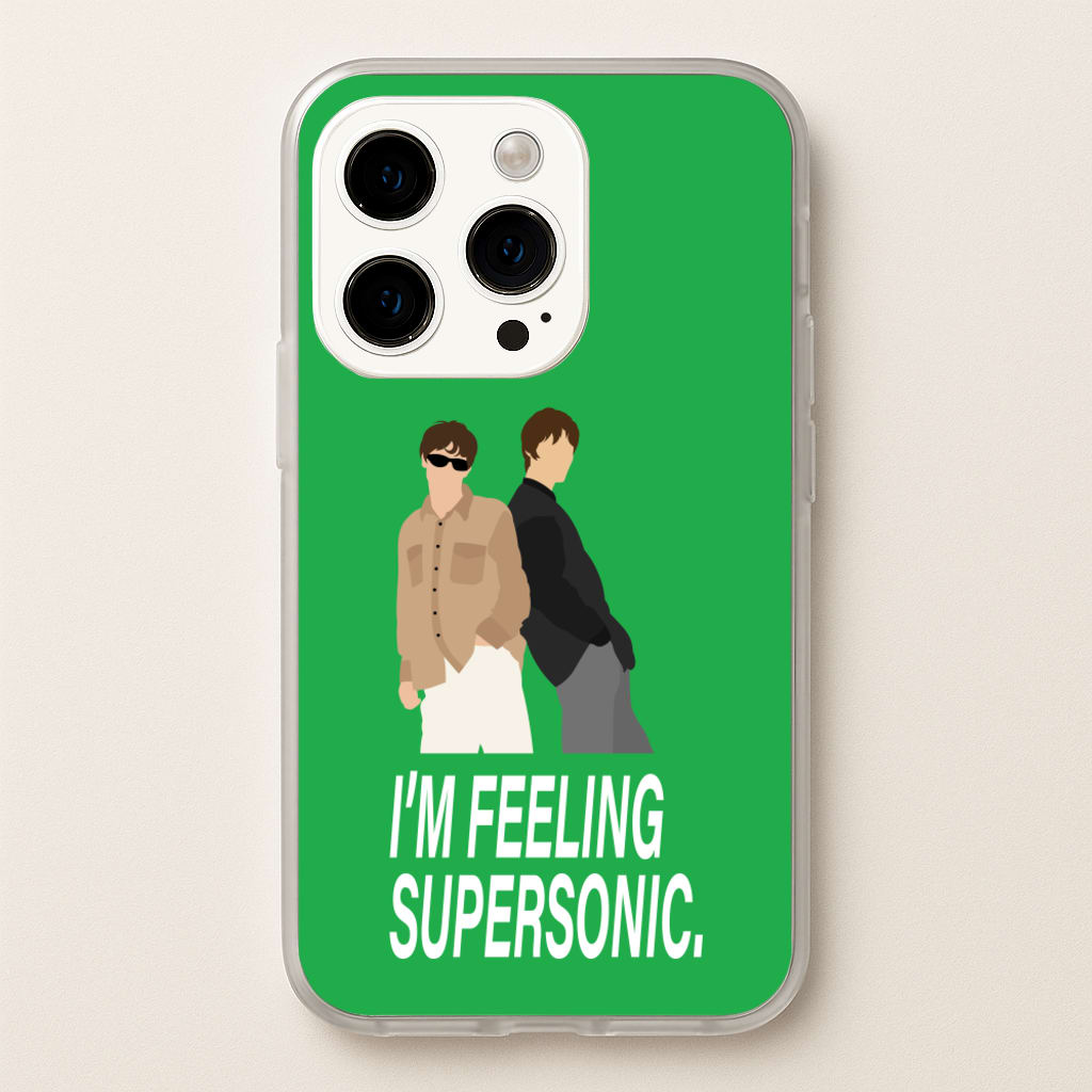 I'm Feeling Supersonic - Oasis Phone Case for iPhone 15 Pro