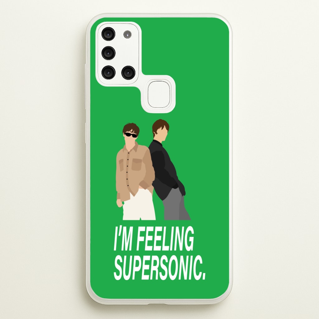 I'm Feeling Supersonic - Oasis Phone Case for Galaxy A21s