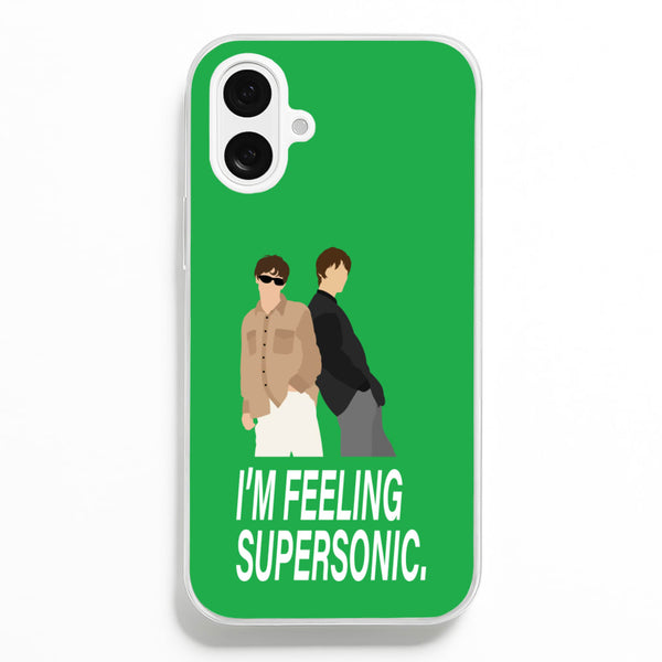 I'm Feeling Supersonic - Oasis Phone Case for iPhone 16 Plus