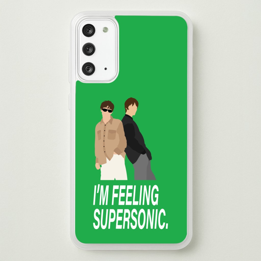 I'm Feeling Supersonic - Oasis Phone Case for Galaxy Note 20