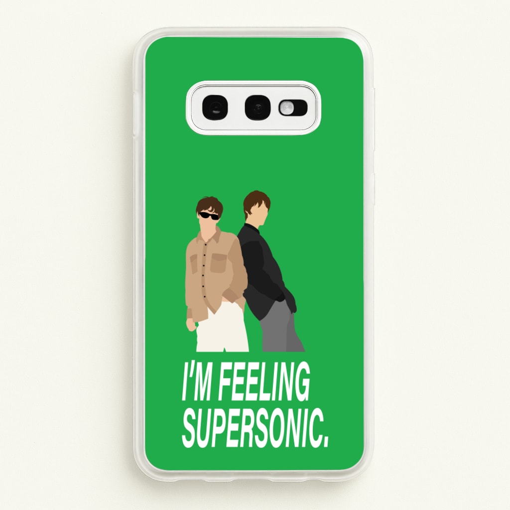 I'm Feeling Supersonic - Oasis Phone Case for Galaxy S10e