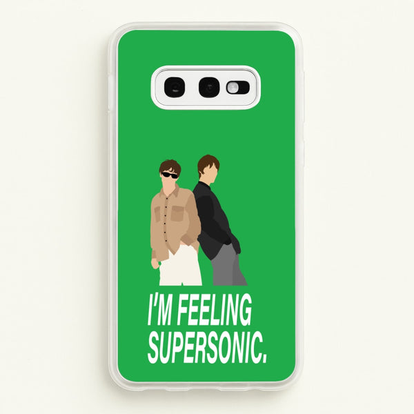 I'm Feeling Supersonic - Oasis Phone Case for Galaxy S10e