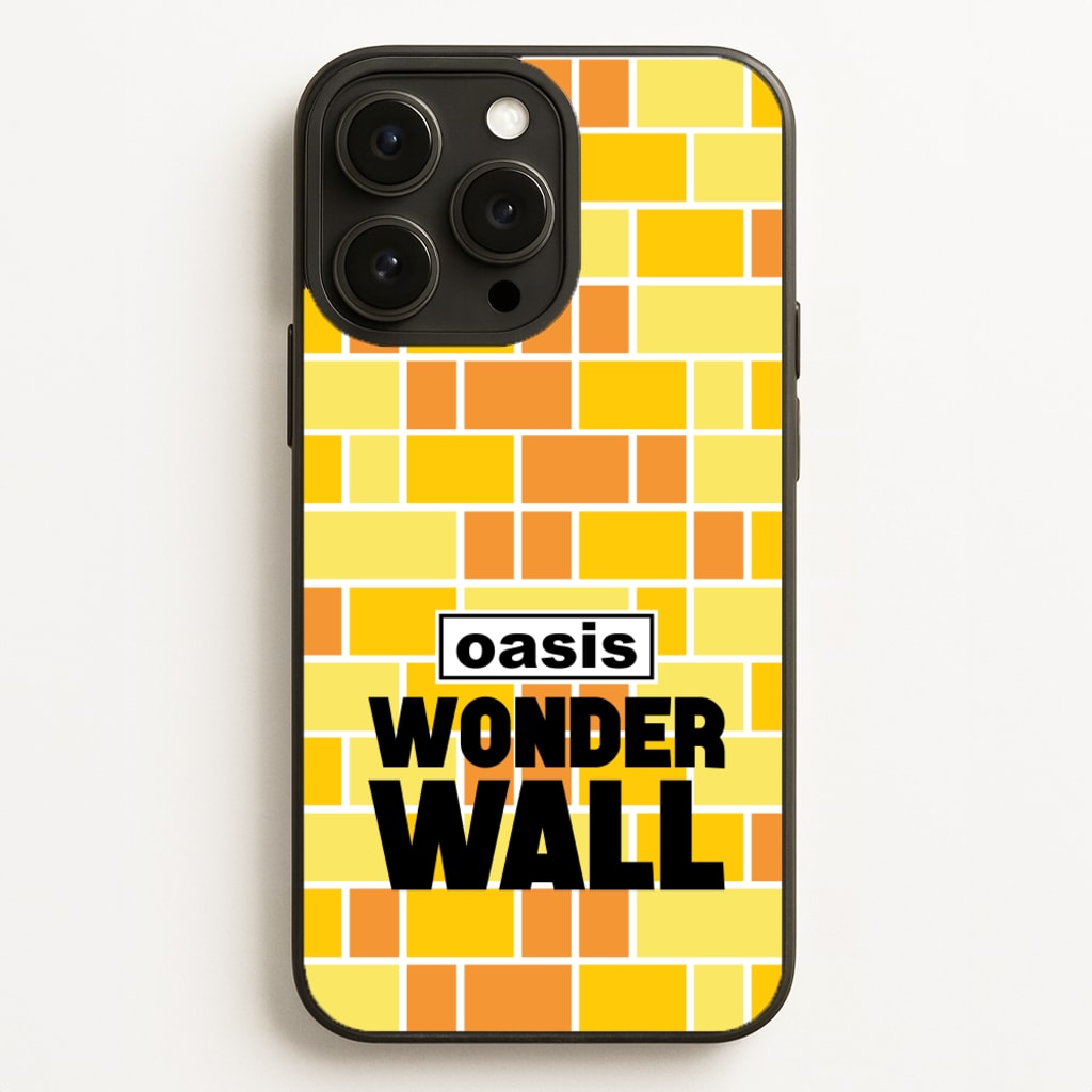 Wonder Wall Pattern - Oasis Phone Case for iPhone 16 Pro Max